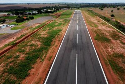 Imagem da notícia Governo de MS vai investir R$ 2,4 milhões na modernização do aeródromo de Paranaíba
